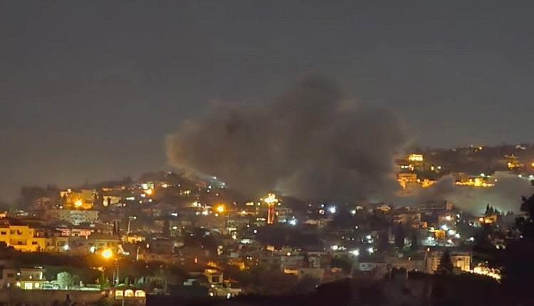 قتلى وجرحى إثر غارة إسرائيلية على بلدة جبشيت جنوبي لبنان