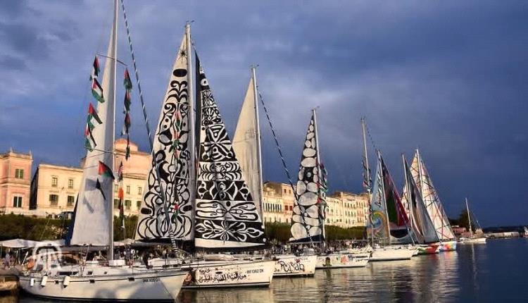 جيش الإحتلال الإسرائيلي يحاصر سفن مساعدات متّجهة إلى غزة  