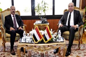 لقاء يمني - مصري لتعزيز التعاون في قطاع الطيران والملاحة الجوية