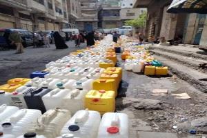 الحوثية تحول مياه تعز إلى سلاح قذر