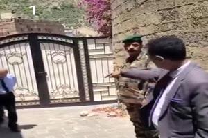 تحرك حازم في قاهرة تعز.. المشمر يستعيد شارع فرعي اُغلق ببوابة حديدية