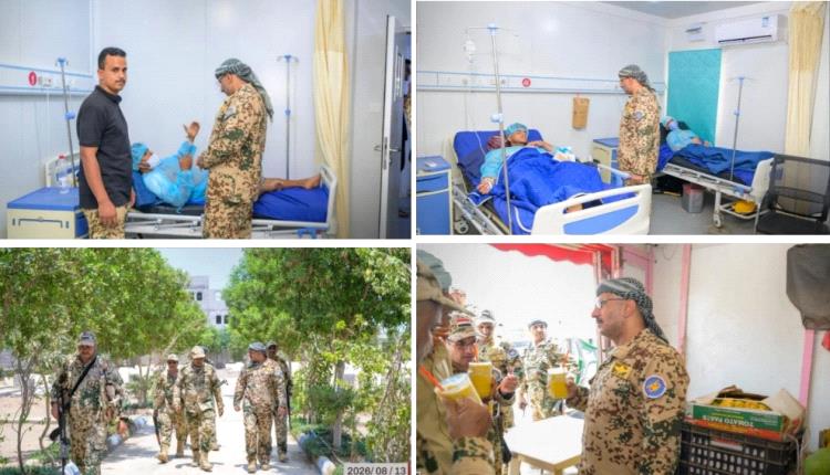 من المقبرة إلى أحياء المخا.. صالح يجوب الميدان ويتفقد المواطنين ويطمئن على الجرحى