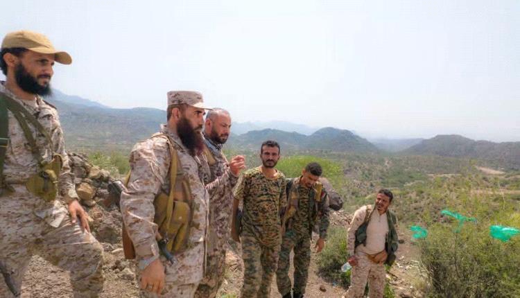 حمدي من الخطوط الأمامية لجبهة الضالع.. يشدد على رفع أعلى درجات الجاهزية