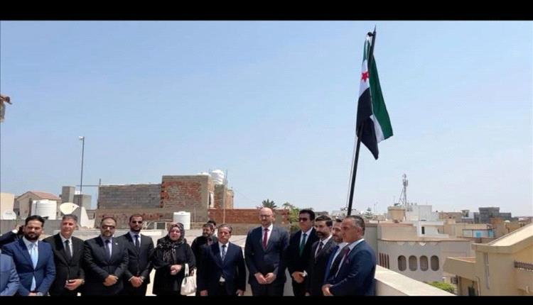 الشيباني يصل طرابلس لافتتاح السفارة السورية