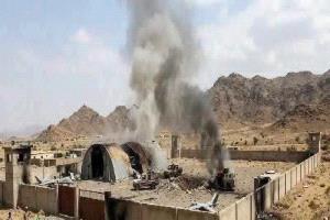 الحوثي يستهدف بالصواريخ معسكر لقوات الطوارئ في مأرب وسقوط عشرات القتلى والجرحى