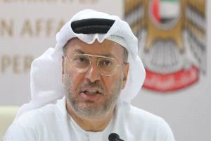 قرقاش: لا يمكن استمرار حالة اللاسلم بالمنطقة إلى ما لا نهاية