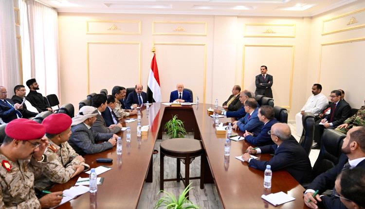 العليمي يلتقي قيادة الضالع ويوجه رسائل هامة لأبنائها