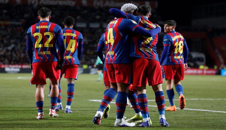 برشلونة يفوز على مايوركا ويعزز صدارة للدوري الإسباني