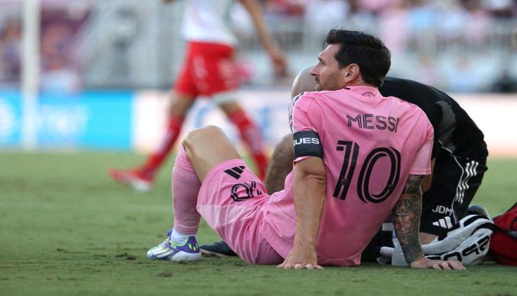 إنتر ميامي يعلن إصابة ميسي