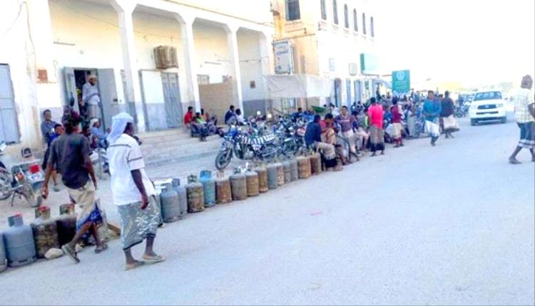 توجيه رئاسي بزيادة حصة حضرموت من الغاز المنزلي