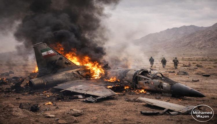 تحطم طائرة عسكرية إيرانية ومقتل قائدها 