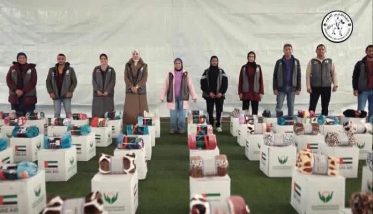 مساعدات إماراتية متواصلة إلى غزة في رمضان