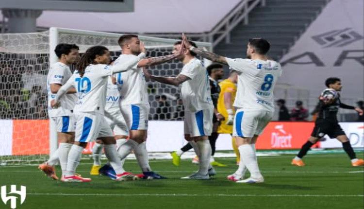 الهلال يفوز على الشباب بخماسية في الدوري السعودي