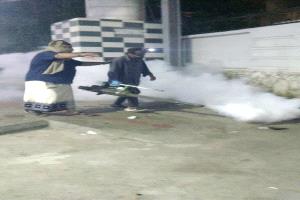 قسم صحة البيئة بمديرية التواهي ينفذ حملة رش ضبابي لليوم الثالث على التوالي