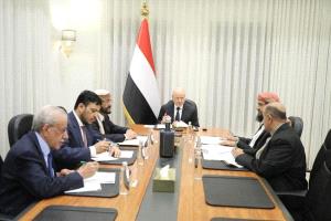 تفاصيل اجتماع مجلس القيادة الرئاسي حول الأحداث الأخيرة في عدن