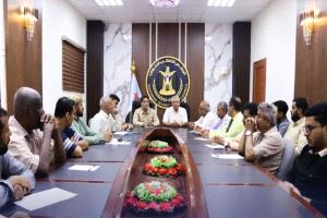 انتقالي عدن يناقش ترتيبات مليونية الجمعة ويهيب بجماهير الجنوب المشاركة فيها