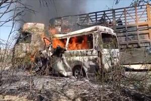 حادث مروري اليم على طريق المحفد بابين يودي بحياة 16 شخص.. صور 