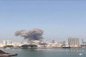 ضرب قاعدة أميركية في البحرين وانفجار في أبو ظبي.. واعتراض صاروخ فوق الكويت  