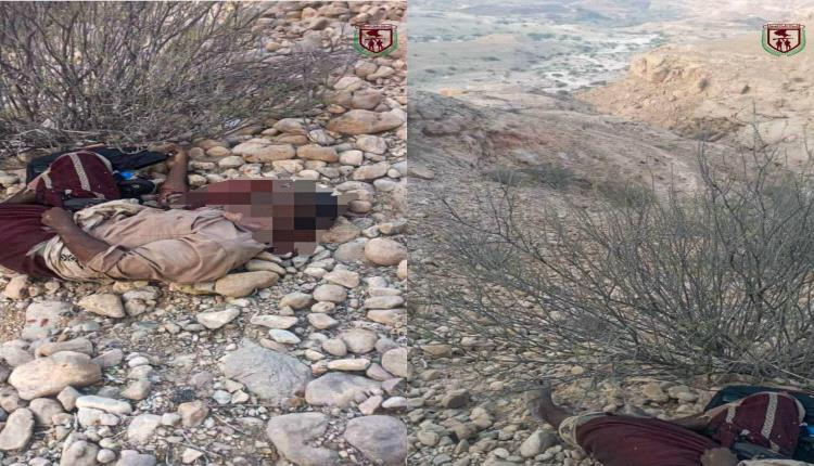 قوات دفاع شبوة تقضي على منفذ تفجير عبوة ناسفة في أطقم اللواء الرابع مشاة