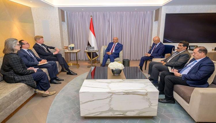 طارق صالح للمبعوث الأممي: الرئاسي ملتزم بمعركة اليمنيين لاستعادة الدولة 