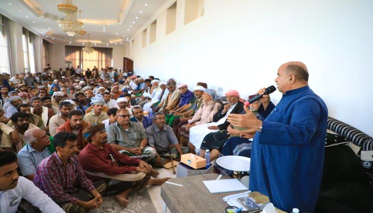 الخنبشي يلتقي قبائل نوح عقب تعينه عضو مجلس القيادة