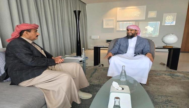 المحرّمي يؤكد لمحافظ شبوة بن الوزيز دعم الرئاسي وتمكين سلطتها المحلية