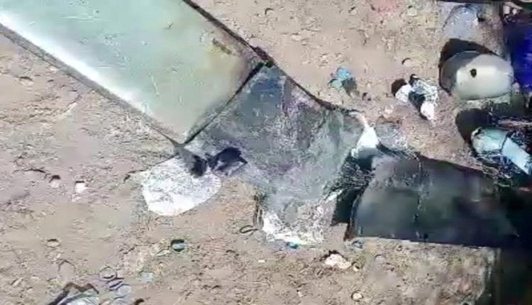 العمالقة تعمق جراح الحوثيين بإسقاط مسيّرة إيرانية في بيحان 