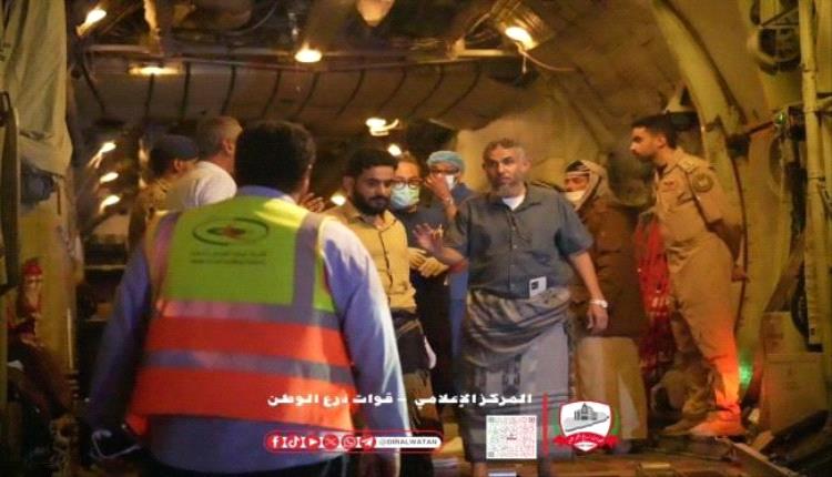 فريق طبي يجلي جرحى استهداف القائد حمدي شكري  