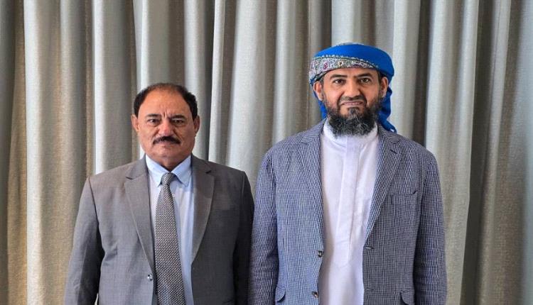 المحرمي يلتقي بمحافظ الضالع.. وهذا مادار بينهما 