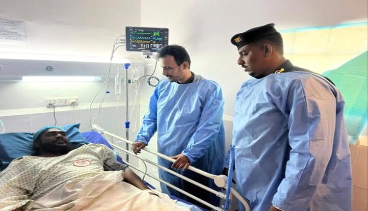 توجيهات بتقديم رعاية صحية لجرحى حادثة الشغب بالسجن المركزي بالمكلا 