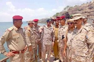 وفد عسكري من التحالف يصل إلى عدن وينفذ هذه المهمة ويغادر المطار فوراً