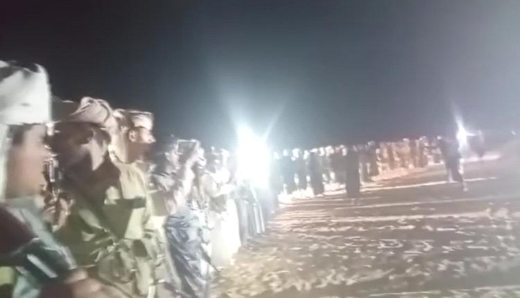 شاهد.. قبائل الصبيحة تصل الجوف بعد إعلان فدغم قرع طبول الحرب