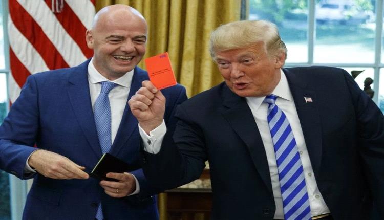 فضيحة في كأس العالم.. ترامب يلغي بطاقة حمراء للاعب أمريكا