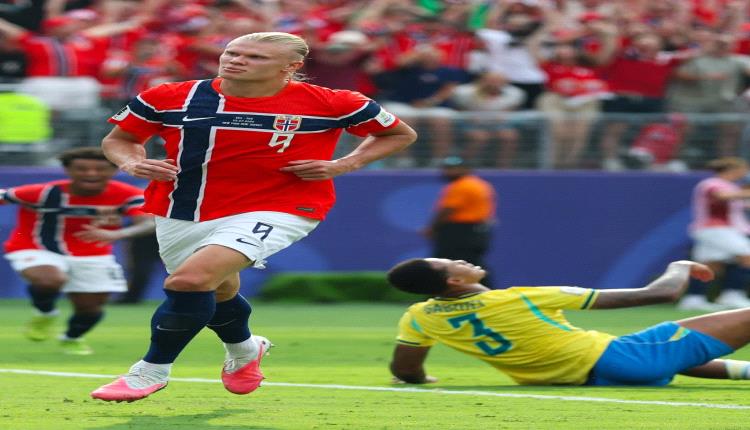 هالاند يطرد البرازيل خارج كأس العالم ويقود النرويج إلى ربع النهائي