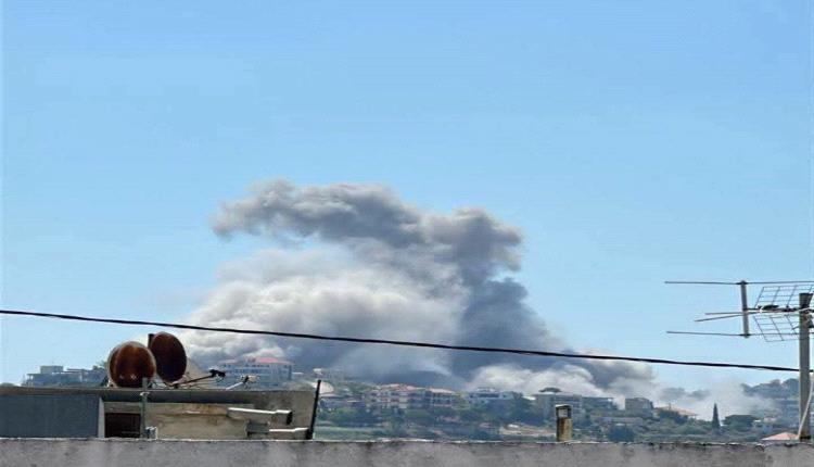 إسرائيل تقصف بلدة على الطاهر جنوبي لبنان