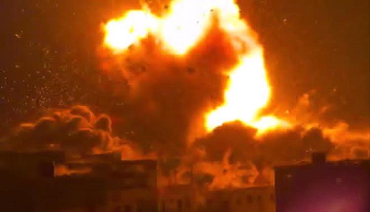 جيش الإحتلال يشن موجة غارات عنيفة على وسط قطاع غزة