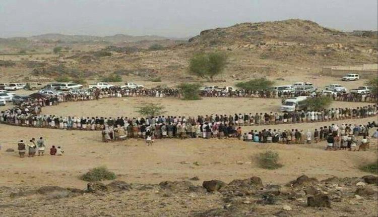 قبائل البيضاء تعلن الاستنفار الكامل لإنهاء الانقلاب الحوثي