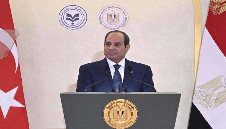 الرئيس المصري يجدد رفض بلاده للاعتداءات على الدول العربية