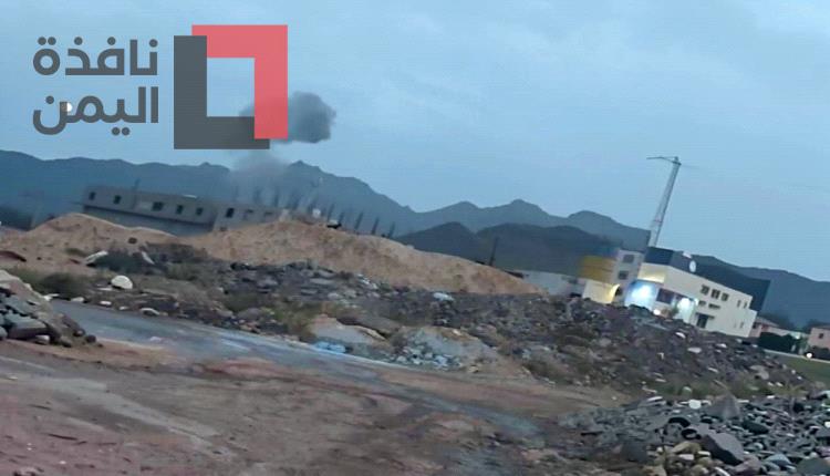 شاهد غارات جوية عنيفة جديدة تسحق الحوثيين في الضالع