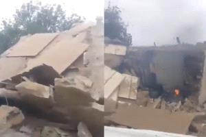 مواطن يفجر اسطوانة غاز لمواجهة حملة حوثية بإب