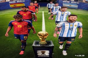 القنوات المجانية الناقلة لمباراة الأرجنتين وإسبانيا في نهائي كأس العالم 2026