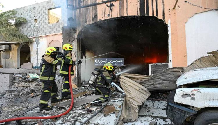 البحرين: إصابة طفلة وتضرر منازل بسبب شظايا مسيرات إيرانية