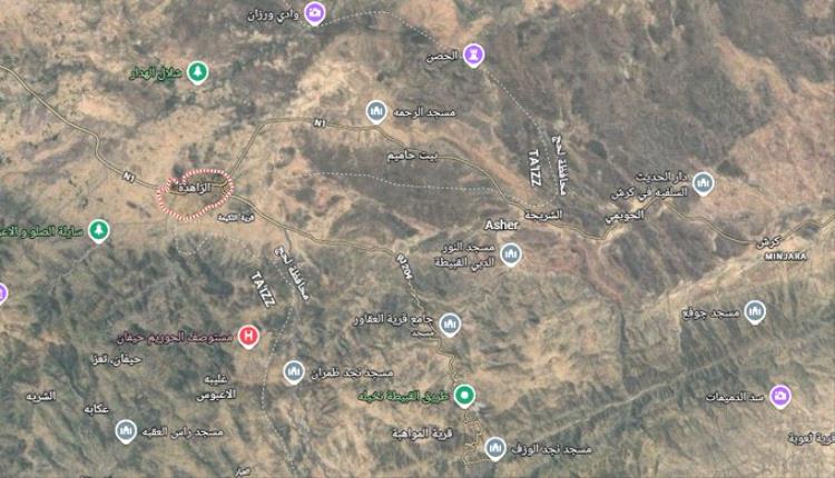 القوات الجنوبية تدك مواقع نارية في التباب الصفر بجبهة كرش