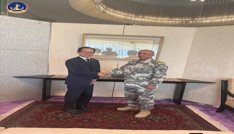 مباحثات يمنية يابانية رفيعة لتعزيز الأمن البحري ودعم قدرات خفر السواحل