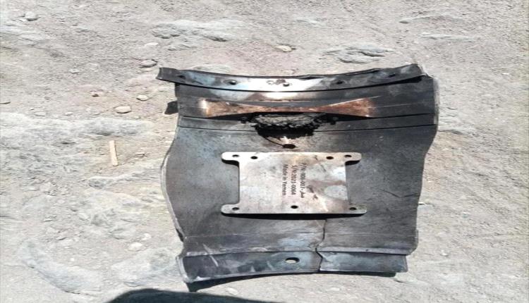 سقوط صاروخ باليستي حوثي في أبين
