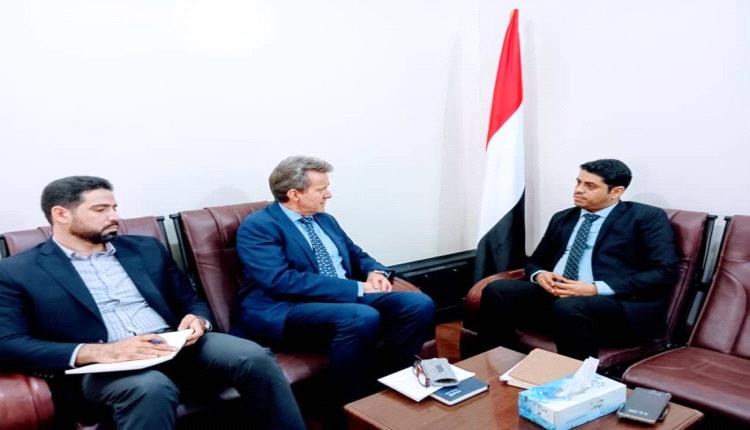 مشدل يبحث مع اليونيسيف تعزيز حماية الأطفال ومواصلة الجهود لإنهاء ظاهرة التجنيد