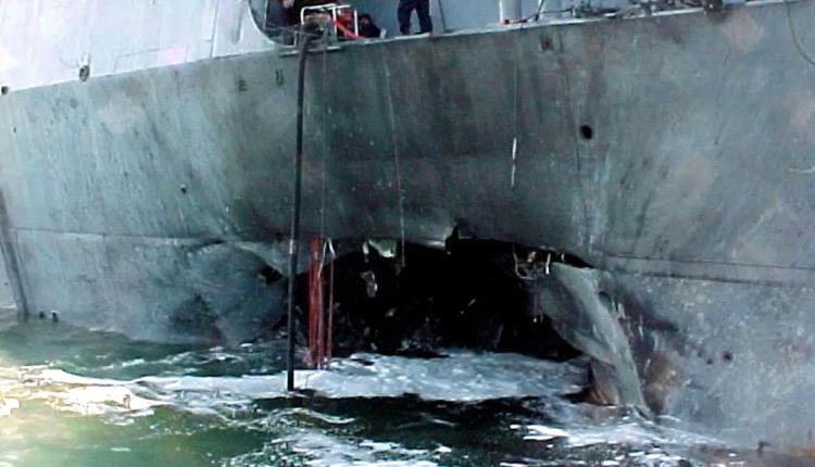 ترامب يتحدث عن الهجوم على مدمرة كول في عدن