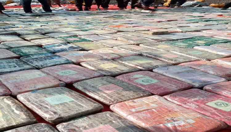 أكثر من نصف طن شبو مخدر و102 هيروين في قبضة العمالقة 