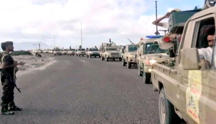 مصدر عسكري يؤكد إعادة تموضع قوات العمالقة في شبوة.. ويكشف عن مهمة عسكرية قادمة