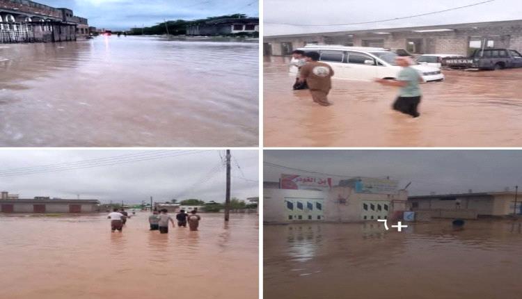 انفجار سد مائي في حضرموت يدفع الأسر إلى النزوح والسلطات تعلق الدراسة.. مستجدات كوارث السيول